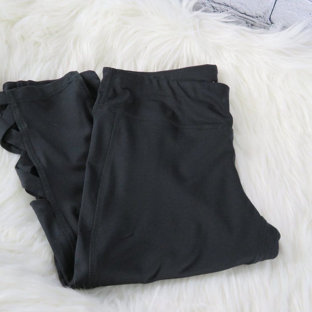 NWT - Women's Black Active Wear Leggings - Picture 2 of 5
